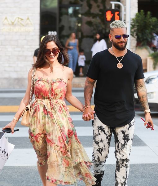 Maluma & Girlfriend Natalia Barulich Couple Up For Lunch in Beverly Hills:  Photo 4333797, Maluma, Natalia Barulich Photos