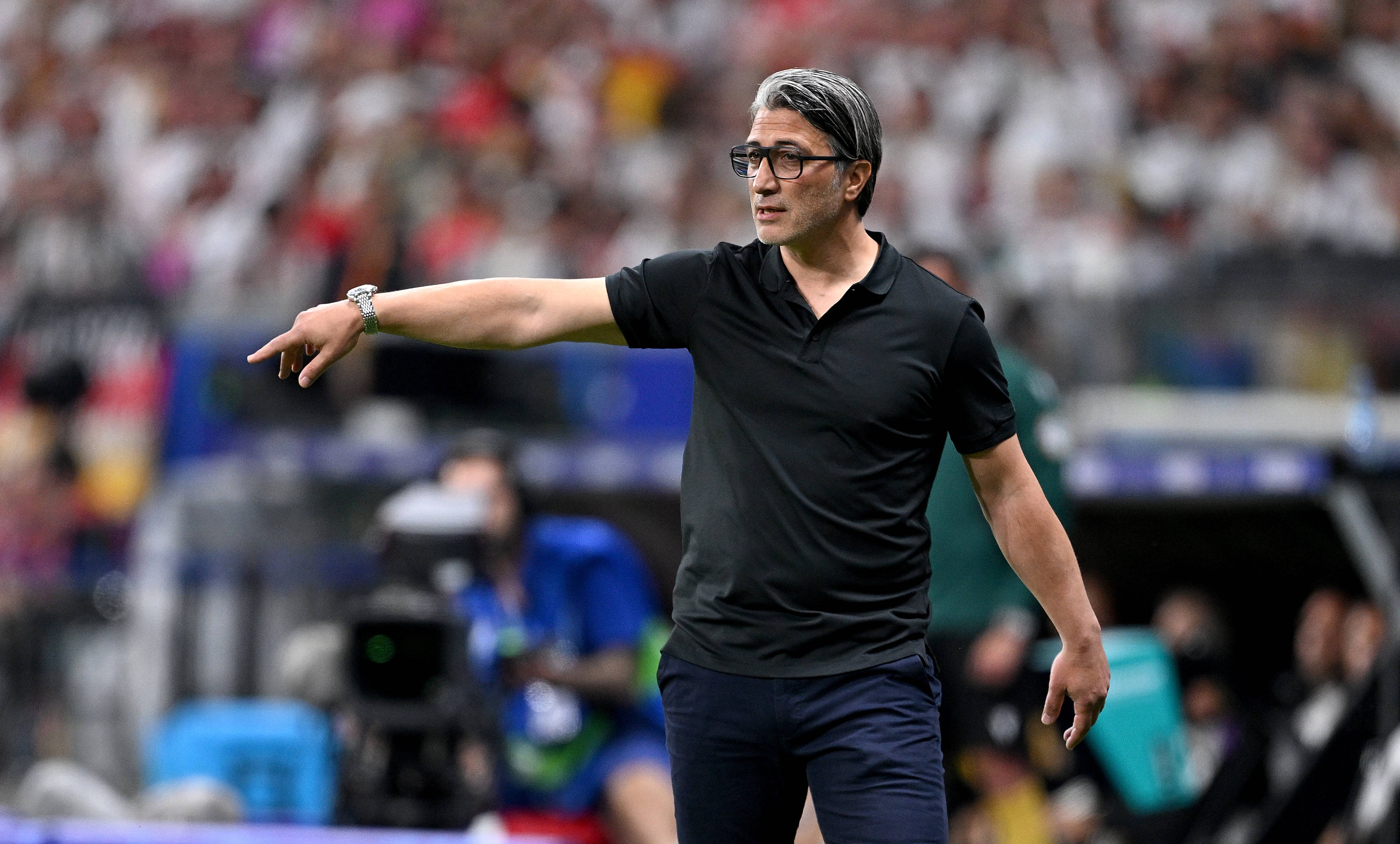 Fussball Euro 2024 Gruppe A 23.06.2024 Schweiz - Deutschland Trainer Murat Yakin Schweiz *** Football Euro 2024 Group A 23 06 2024 Switzerland Germany Coach Murat Yakin Switzerland || 292558_0074  2024 em euro euro2024 Europameisterschaft football ger Germany Herren Nationalteam quer sports sui SWISS SWITZERLAND UEFA x0x Euro2024 UEFA Championnats d Europe 2024 UEFA Euro 2024 