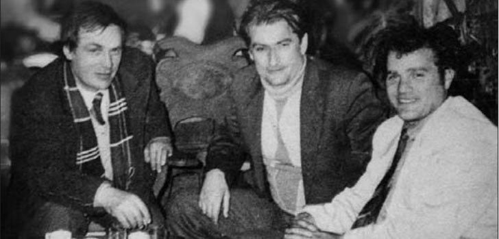 Rasim Hasanaj, Sali Berisha e Azem Hajdari në aktivin e parë të PD, 15 shkurt 1991