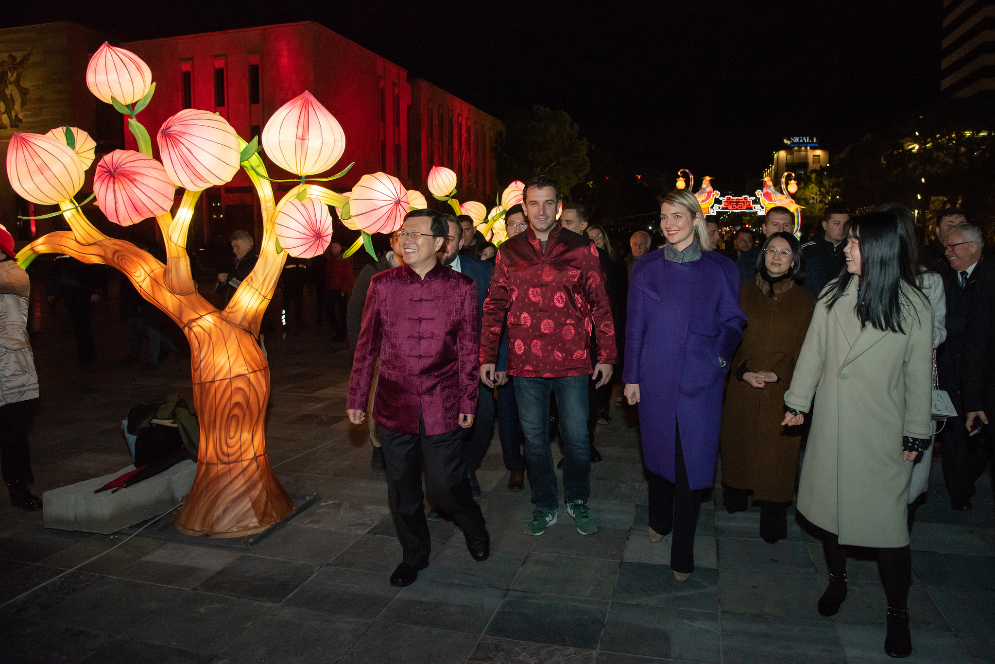 Veliaj gjate aktiviteteve per Vitin e Ri Kinez 1