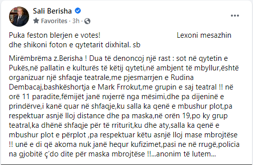 berisha status puke rudina dembacaj