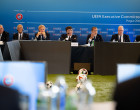 PRAGUE, CZECHIA - SEPTEMBER 24: UEFA Executive Committee - Prague 2024 on September 24, 2024 in Prague, Czechia (Photo by Kristian Skeie - UEFA/UEFA via Getty Images)