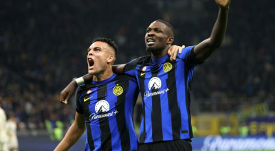 Marcus-Thuram-Lautaro-Martinez-celebrate-Inter