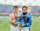 Kur Redi Jupi dhe Luan Pinari shpalleshin kampionë te Dinamo në vitin 2002
FOTO: F.HAZISLLARI