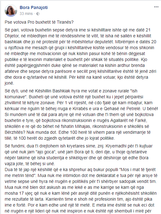 bora panajoti status