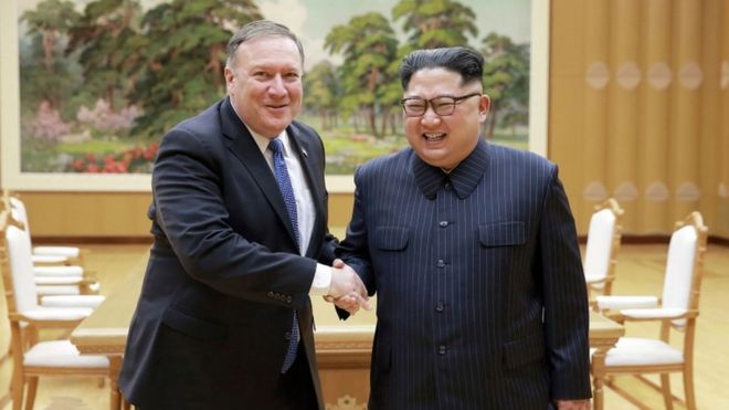 pompeo kim