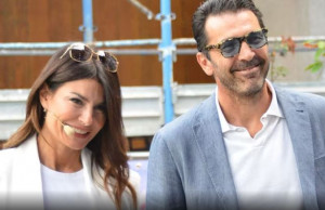 Gigi Buffon dhe Ilaria D'Amico