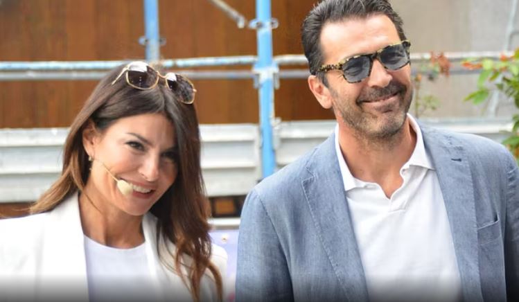 Gigi Buffon dhe Ilaria D'Amico