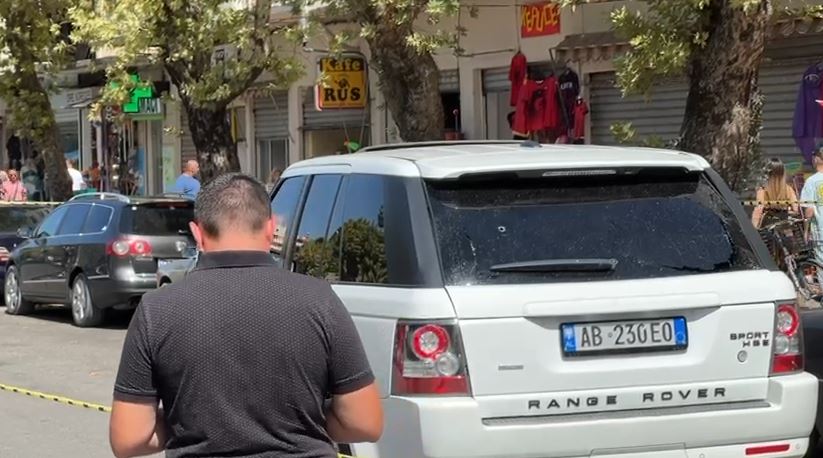 range rover te shtena me arme shkoder Arjon Kajoshi