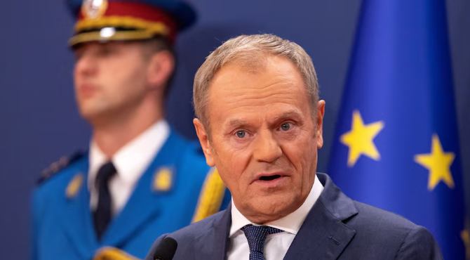 Kryeministri i Polonisë Donald Tusk 