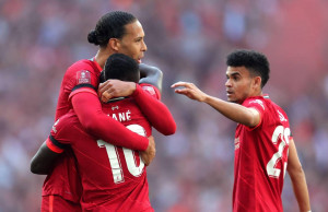 luis-diaz-sadio-mane-and-virgil-van-dijk-celebrate-liverpool-goal-against-man-city-in-fa-cup