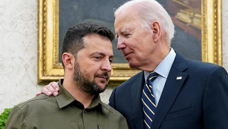 Zelensky, Biden