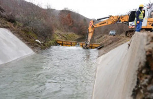 Vendi i dëmtimit të kanalit të ujit Ibër-Lepenc nga shpërthimi i 29 nëntorit