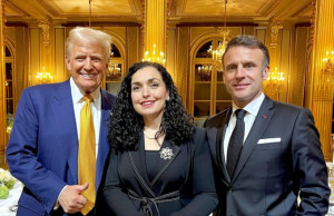 macron trump osmani