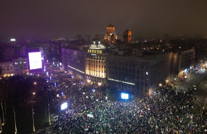 serbi protesta